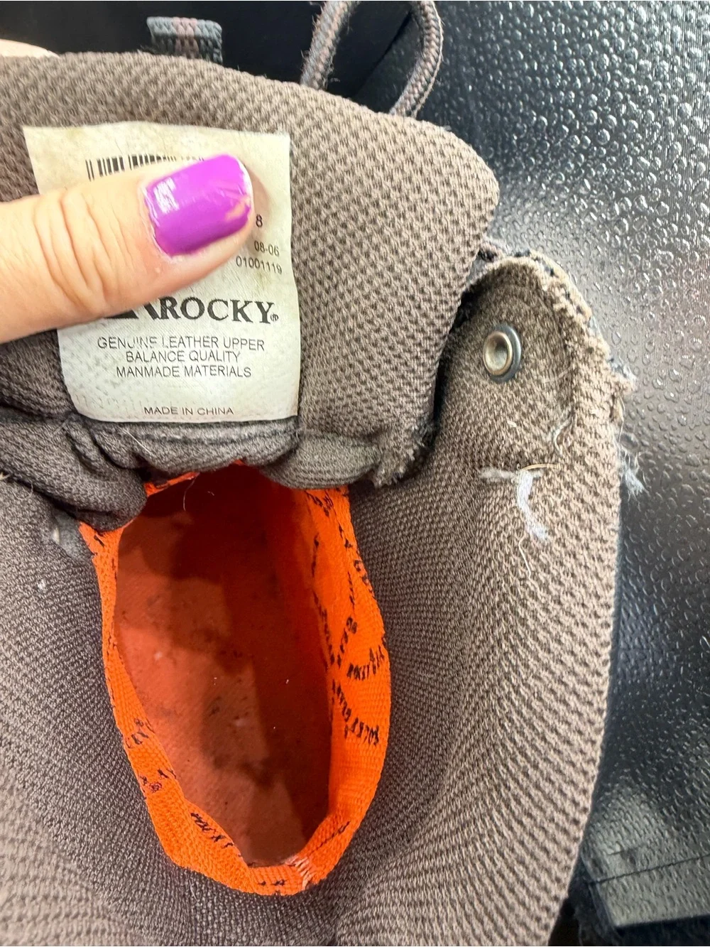 Rocky kids Brown Waterproof Work Boots